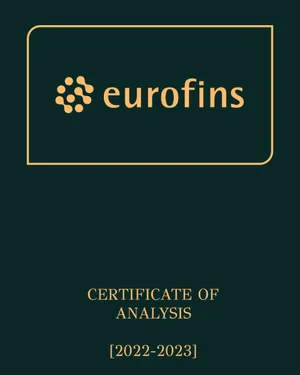 Certificate of Analysis 2022-2023