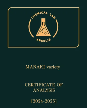 Manaki Variety Certificate of Analysis 2024-2025